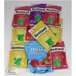 BAG OF ASSORTED THROAT LOZENGES