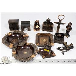 DIE CAST MINIATURE FURNITURE AND MORE.