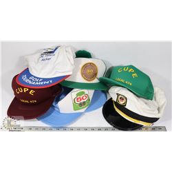 FLAT OF ASSORTED NOVELTY HATS