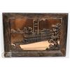 Image 1 : "PRINCES" STEAMBOAT COPPERCRAFT WALL ART