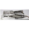 Image 1 : BUNDLE OF STAINLESS STEEL BARBEQUE TOOLS
