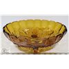 Image 1 : FOOTED GOLD CENTERPIECE BOWL