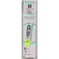 RAINYB INFRARED FOREHEAD & EAR THERMOMETER