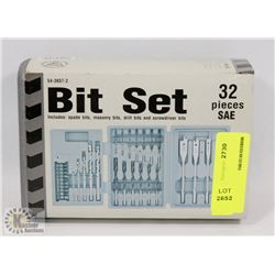 32 PIECE DRILL BIT SET
