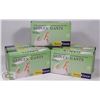 Image 1 : 5 BOXES OF LATEX GLOVES - 2 LARGE & 3 EXTRA LARGE