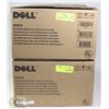 Image 1 : LOT OF 2 DELL NY313 BLACK TONER CARTRIDGES