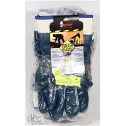 PACK OF WATSON LARGE TOUGH AS NAILS NITRILE COATED
