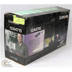 LEXMARK BLACK 12A4715 PRINTER CARTRIDGE FOR X422