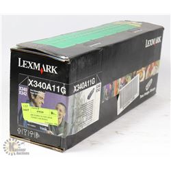 LEXMARK X340G11G ONE HIGH YIELD TONER CARTRIDGE