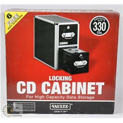 VAULTZ LOCKING CD CABINET