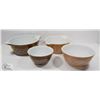 Image 1 : 4PC PYREX BOWL