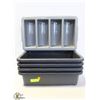 4 BUS PANS & CUTLERY TRAY