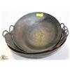 Image 1 : 4 WOK BOWLS 18" EACH