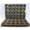 Image 1 : LOT OF 4 MUFFIN PANS 21" X 14" EACH 24 MUFFINS