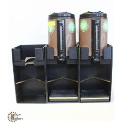 2 ZOJRUSHI COFFEE DISPENSERS W/ STANDS