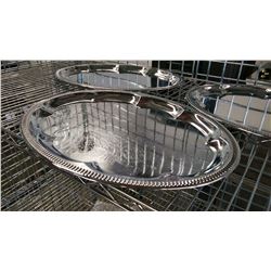 18" OVAL PLATTERS - LOT OF 3