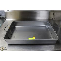 16" X 20.5" X 3" STRAPPED STEEL ROAST PAN