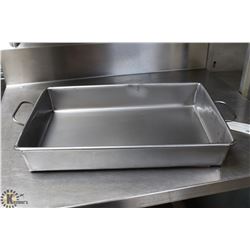 14" X 20.5" X 3" STRAPPED STEEL ROAST PAN