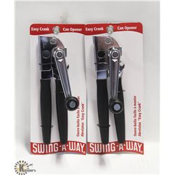 HD EASY CRANK CAN OPENERS LOT OF 2