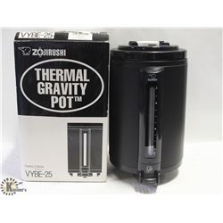 ZOJIRUSHI THERMAL GRAVITY POT MODEL VYBE-25