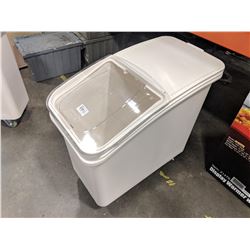 27 GALLON ROLLING INGREDIENT BIN