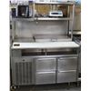 Image 1 : REFRIGERATED SANDWICH PREP CABINET W/ INSERTS,
