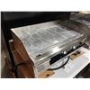 Image 1 : 30" COUNTERTOP STAINLESS STEEL ELECTRIC GRIDDLE