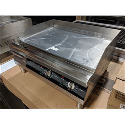24" COUNTERTOP STAINLESS STEEL ELECTRIC GRIDDLE