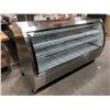 Image 1 : 82" REFRIGERATED CURVED GLASS DISPLAY CASE, OMCAN