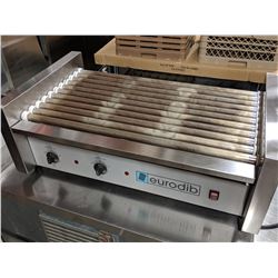 EURODIB 32" HOT DOG ROLLER GRILL, USED TESTED/WORK