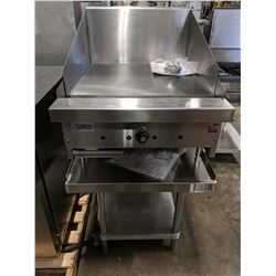 STRATUS 24" NATURAL GAS GRIDDLE & EQUIPMENT STAND