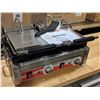Image 2 : 18" X 10" DOUBLE PANINI RIBBED GRILL