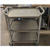 Image 1 : 32" X 16" GRAY UTILITY CART, UPDATE BC2416LGZ