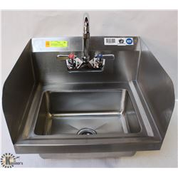 JOHNSON ROSE 81501 HAND SINK,STAINLESS STEEL BOWL