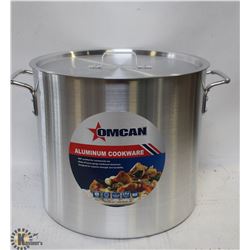 OMCAN 24 QT ALUMINUM STOCK POT WITH LID