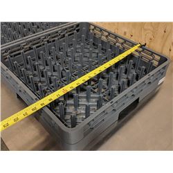 64 PEG PLATE/DISH RACKS - LOT OF 2