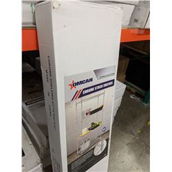 18" X 60" FOUR TIER CHROME SHELVING KIT