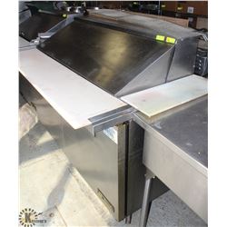 5 FOOT TRUE REFRIGERATED PREP STATION W/ ADDED