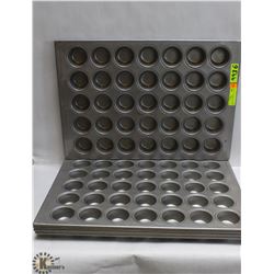 FIVE 35 CUP COMMERCIAL MUFFIN PANS