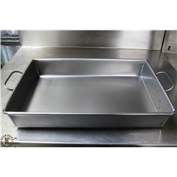 14" X 20.5" X 3" STRAPPED STEEL ROAST PAN