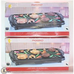 LOT OF 2 PADERNO PLUG IN GRIDDLE