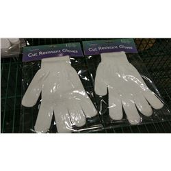 LARGE (10.25") CUT-RESISTANT GLOVES - LOT OF 2