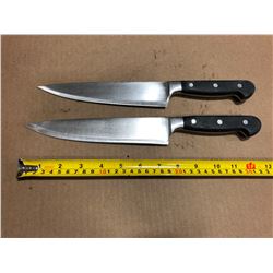 USED SHARPENED KNIVES HIGH QUALITY - LOT OF 2