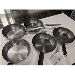 8.25" CARBON STEEL FRY PANS, INDUCTION CAPABLE -