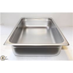 FULL SIZE 4" DEEP STAINLESS STEEL INSERT