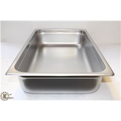 FULL SIZE 4" DEEP STAINLESS STEEL INSERT