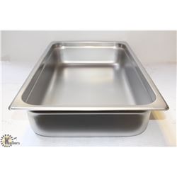 FULL SIZE 4" DEEP STAINLESS STEEL INSERT