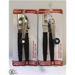 HD EASY CRANK CAN OPENERS LOT OF 2