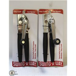 HD EASY CRANK CAN OPENERS LOT OF 2