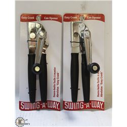 HD EASY CRANK CAN OPENERS LOT OF 2